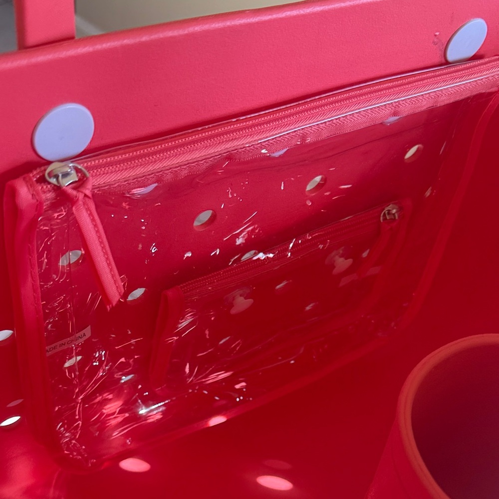 BOGG BAG Hot Pink Perforated Tote - Picture 2 of 3